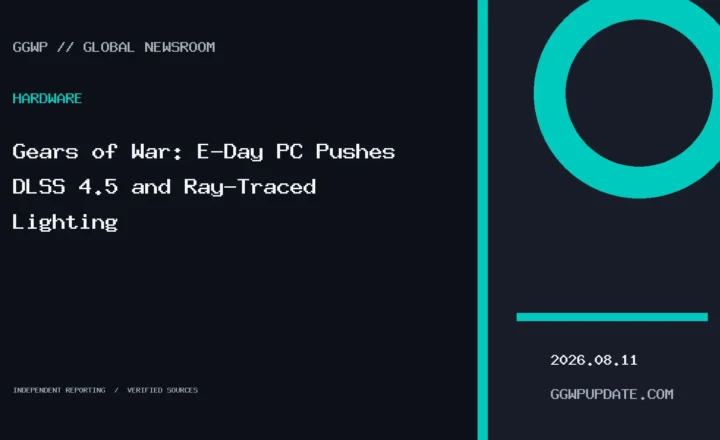 Gears of War: E-Day PC Pushes DLSS 4.5 and Ray-Traced Lighting